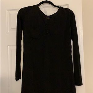 Black long sleeve dress
